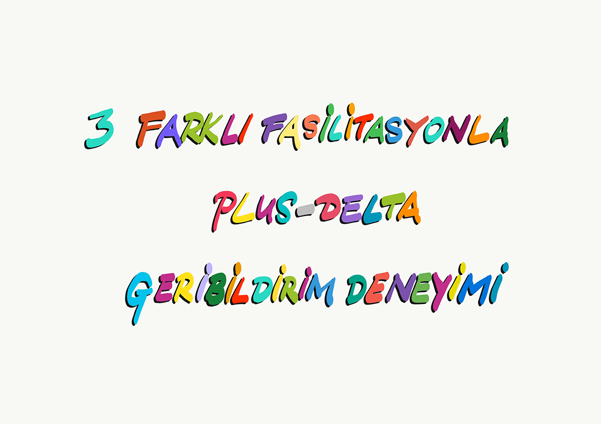 3 Farklı Fasilitasyonla Plus-Delta Geribildirim Deneyimi